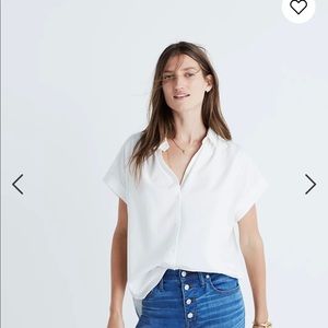Madewell short sleeve button down